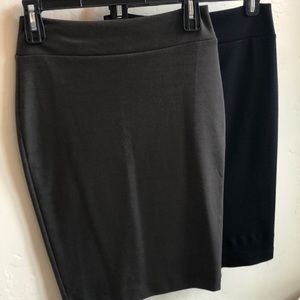 Forever21 Cotton Pencil Skirts